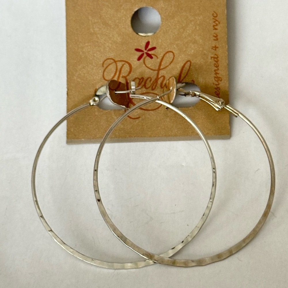 Carole Inc. jewelry silver tone earrings
